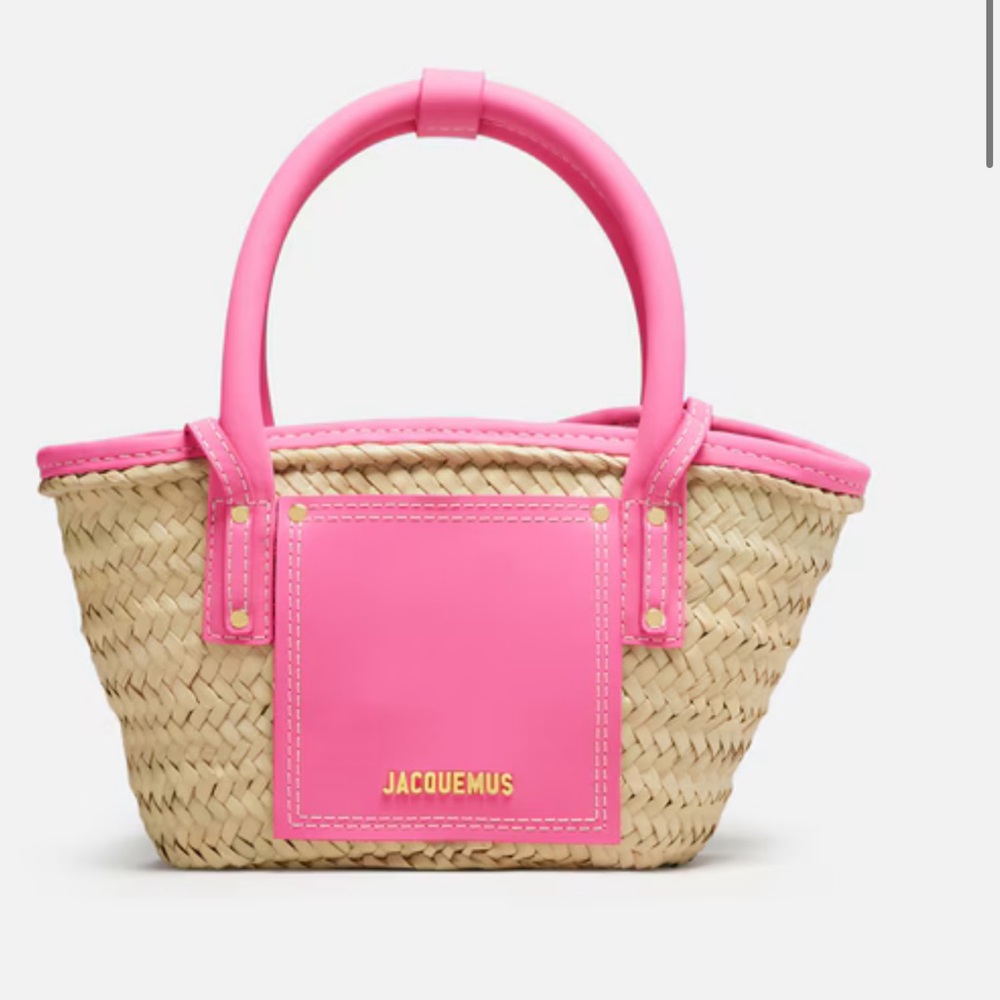 NWT Jacquemus Le Petit Panier Soli Tote